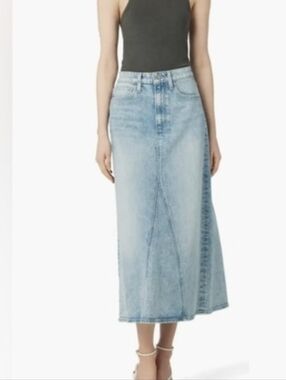 NWT Joe's Jeans Light Blue Denim Skirt